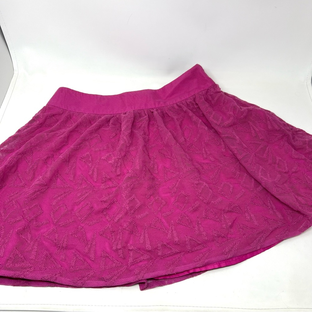 Free people lace mini circle skirt size M CL